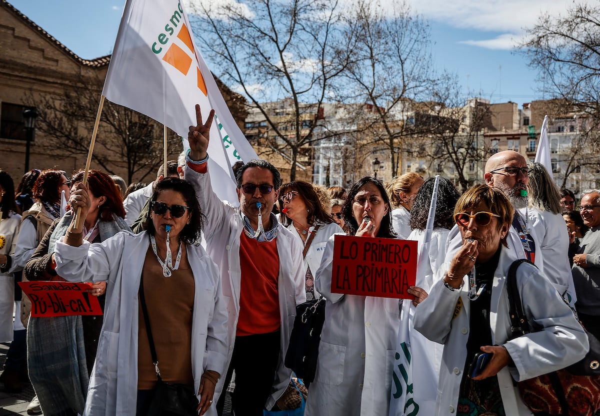 Sanidad cifra el seguimiento de la huelga en un 7% y el Sindicato ...