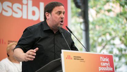 El president d'Esquerra, Oriol Junqueras.