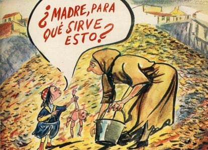 Una portada de 'La Codorniz' dibujada por Herreros en 1973.