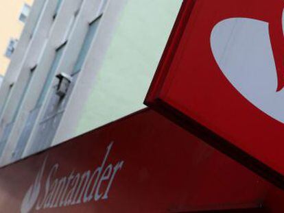 Sucursal de Banco Santander. 