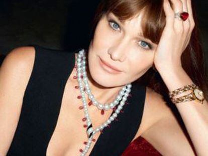 Carla Bruni, nueva imagen de Bulgari.