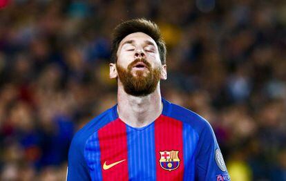 Messi durante la temporada. 