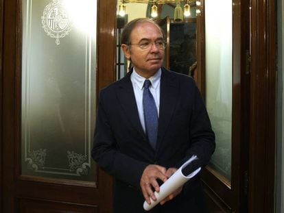 El presidente del Senado, Pío García Escudero, en una foto de archivo.