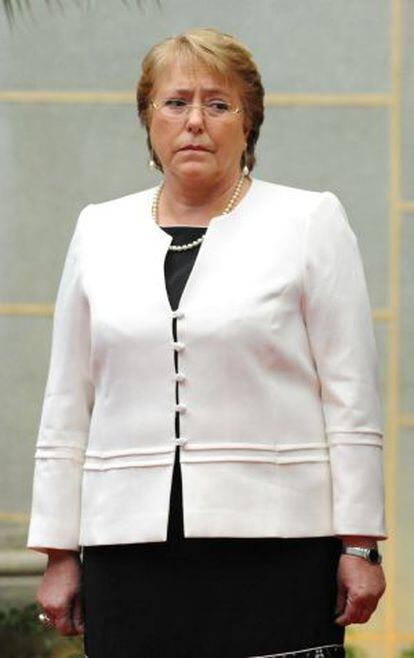 Michelle Bachelet en Guatemala el pasado mes de enero. 