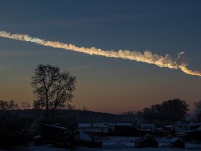 La red de alerta frente a tests nucleares detect&oacute; los efectos del meteorito que explot&oacute; sobre Rusia en 2013