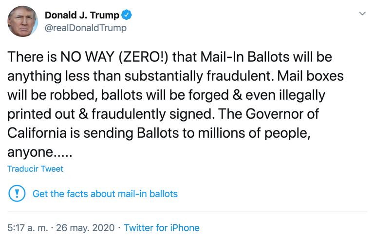 Twitter Qualifies Donald Trump S Account As Dubious Information For The First Time Technology The Union Journal