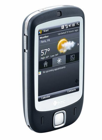El nuevo teléfono de HTC se maneja casi exclusivamente a través de la pantalla, tocándola con el dedo o con un puntero. Los botones que aún incorpora el teléfono se reservan para la cámara y las llamadas.