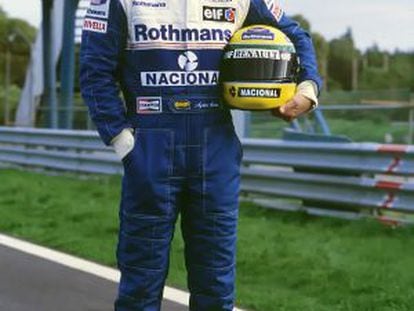 Ayrton Senna en una imagen de archivo.