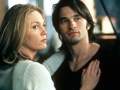 Diane Lane engaña a su marido (Richard Gere) con Olivier Martinez en la película 'Infiel' (2002).