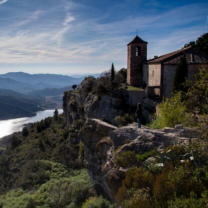 El pantà de Siurana, al Priorat.