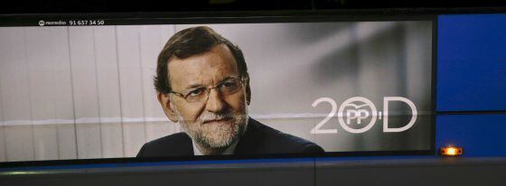 Mariano Rajoy, en una imagen publicitaria.