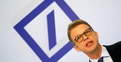 Christian Sewing, CEO de Deutsche Bank, el viernes.