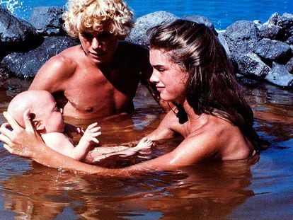 Christopher Atkins y Brooke Shields en un fotograma de 'El lago azul' (1980).