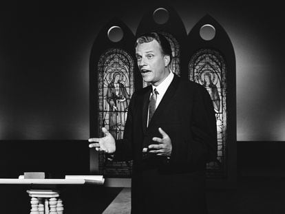 El reverendo Billy Graham. 
