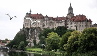 Vista del castillo de Sigmaringa (Alemania).