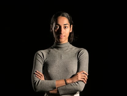 18/11/2021 - Barcelona - Reportaje para Sociedad sobre mujeres con problemas cronicos de dolores con la menstruación. En la imagen Alejandra Vidal. Foto: Massimiliano Minocri