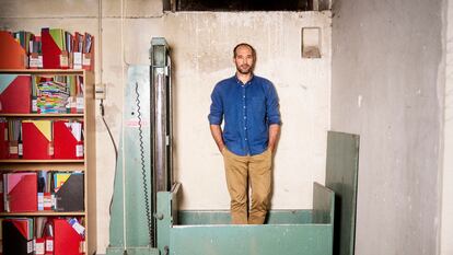 Hugo Micheron, el 6 de diciembre en París.