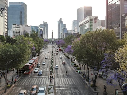 Paseo de la Reforma de Ciudad de México.