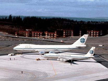 Imnagen de archivo de los 747 que operó en su día Pan Am