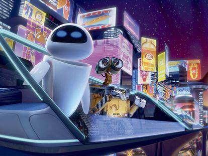 Fotograma de 'WALL-E', película de Pixar de 2008.