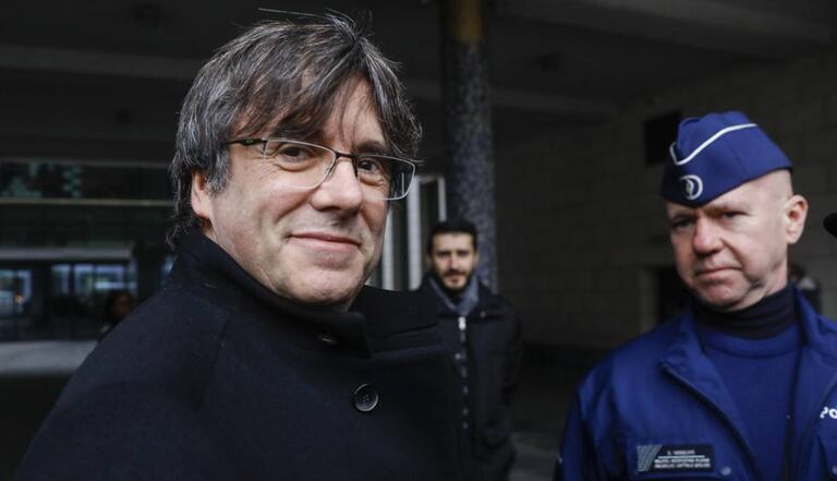 Carles Puigdemont, en Bruselas el pasado 15 de febrero.