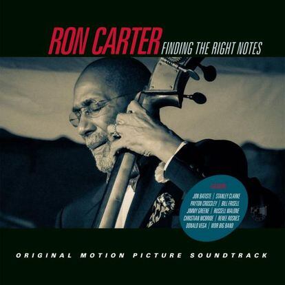 Portada de Finding the right notes', Ron Carter.  (In-Out/Distrijazz)