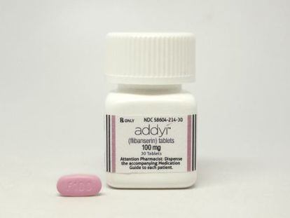 Addyi, conocido como la &#039;viagra femenina&#039;.