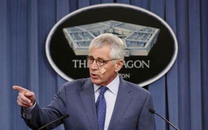 El secretario de Defensa de EE UU, Chuck Hagel. 