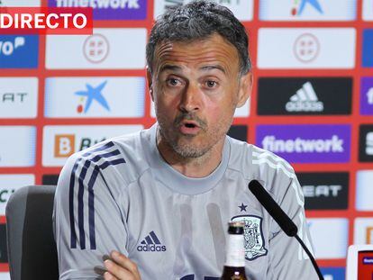 Luis Enrique, seleccionador nacional.