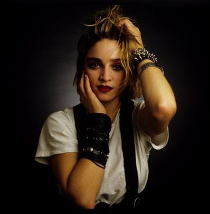 Madonna, en Nueva York en 1982.