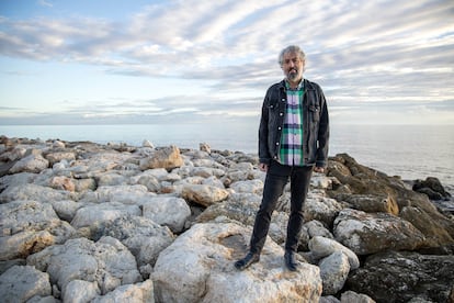 Antonio Luque, in the Pedregalejo beach area, Malaga. 