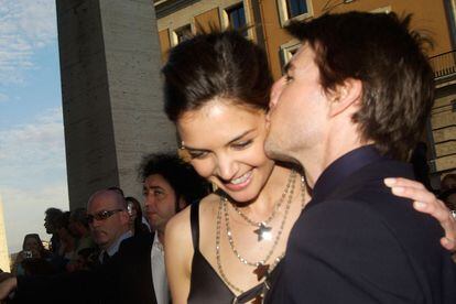 Y Tom se enamoró de Katie Holmes en 2005.