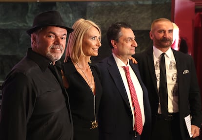 16-06-23.  (DVD 1165).  Presentación del musical Bailo bailo, basado en la vida de Rafaella Carrá, en el Teatro Capitol de Madrid.  jaime villanueva