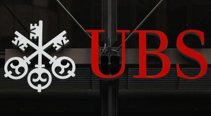 Una sede de UBS en el centro de Londres