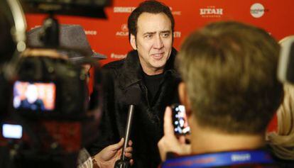 El actor Nicolas Cage.