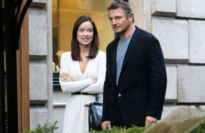 Olivia Wilde y Liam Neeson, en 'En tercera persona'