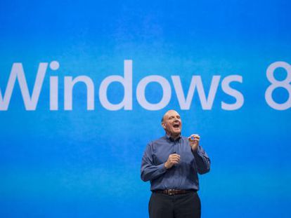 El consejero delegado de Microsoft CEO, Steve Ballmer