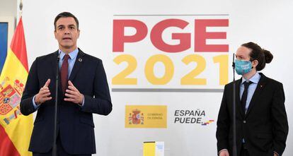 Pedro Sánchez, presidente del Gobierno, y Pablo Iglesias, vicepresidente segundo.