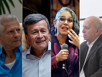 Aurelio Carbonell y Pablo Beltrán serán dos de los negociadores por la guerrilla, la senadora María José Pizarro y el exguerrillero José Otty Patiño Hormaza serán dos de los negociadores del gobierno.