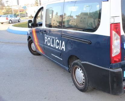 Vehículo de la Policía Nacional en una imagen de archivo.