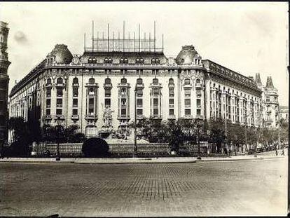 El hotel Palace, en los años treinta.