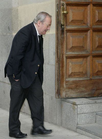 El magistrado Antonio Pedreira, en el Tribunal de Madrid.