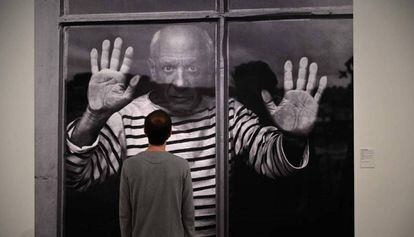 Imatge de 'Picasso. La mirada del fotògraf', l'exposició més vista dels museus municipals el 2019.