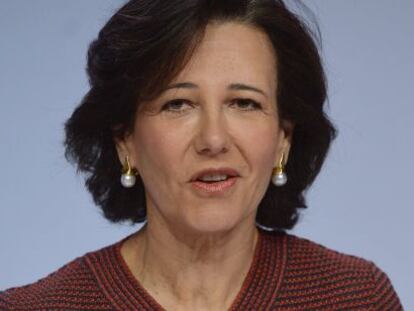 Ana Bot&iacute;n, presidenta de Banco Santander.