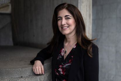 María Fernández, directora del Centro para la Prevención de la Salud de la Escuela de Salud Pública de la Universidad de Texas, el 7 de febrero en Barcelona.