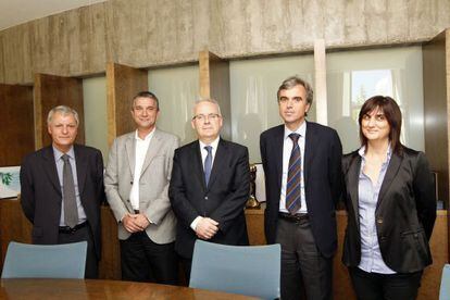 Nuevo equipo directivo de la CCMA (Corporación Catalana de Medios Audiovisuales).