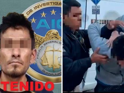 El hombre detenido por el asesinato de los cinco jóvenes en Celaya.