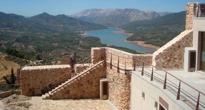 El castillo del Hornos de Segura, que alberga el Cosmolarium.