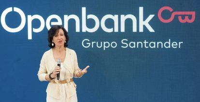 Ana Botín, presidenta del Grupo Santander