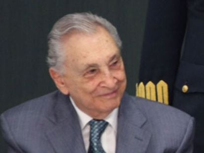 El líder de la CTM, Joaquín Gamboa Pascoe.
